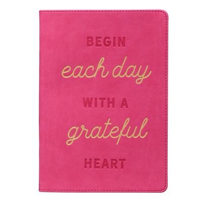 Cover for Christian Art Gifts · Journal Classic Begin Each Day with a Grateful Heart (Book) (2021)