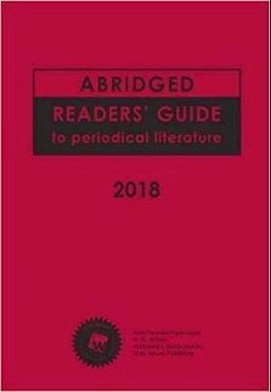 Cover for HW Wilson · Abridged Readers' Guide to Periodical Literature, 2018 Subscription: 3 Volume Set (Taschenbuch) (2018)