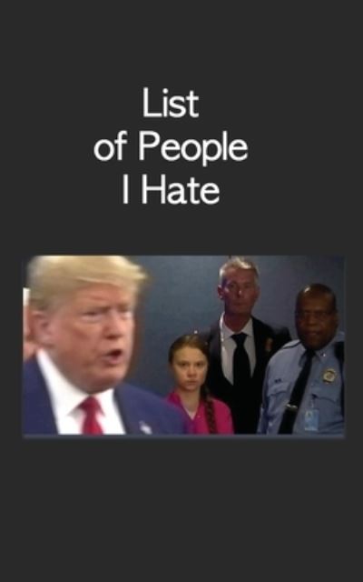 Cover for Marla Singer · List of People I Hate (Paperback Book) (2019)