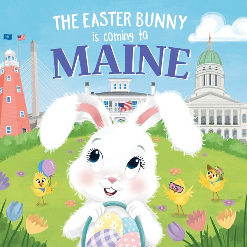 Cover for Eric James · The Easter Bunny is Coming to Maine (Hardcover Book) (2020)