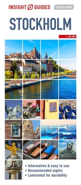 Cover for Insight Guides · Insight Guides Flexi Map Stockholm - Insight Guides Flexi Maps (Landkart) [6 Revised edition] (2017)