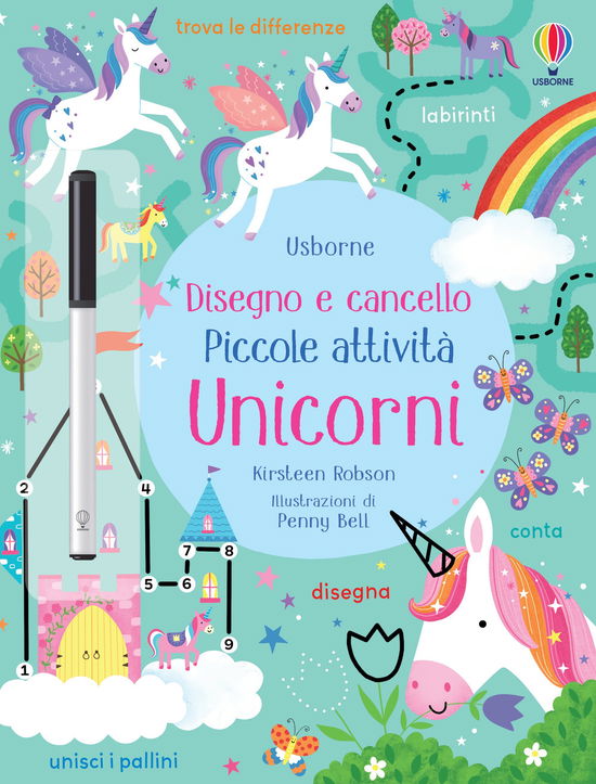 Unicorni. Piccole Attivita. Disegno E Cancello. Ediz. A Colori - Kirsteen Robson - Książki -  - 9781801317436 - 