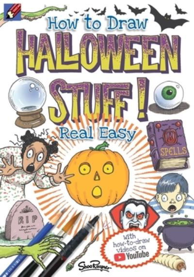 Cover for Shoo Rayner · How to Draw Halloween Stuff Real Easy (Pocketbok) (2021)