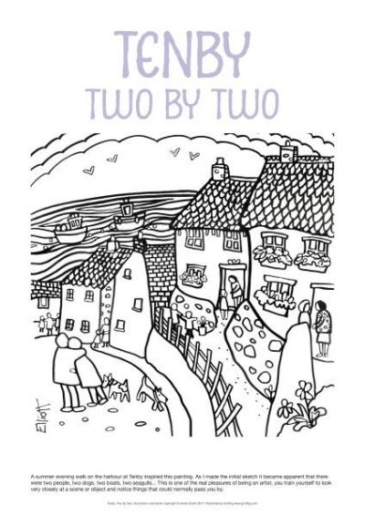 Helen Elliott · Helen Elliott Poster: Tenby Two by Two (Poster) (2017)