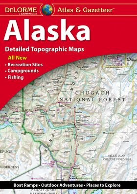 Cover for Rand McNally · Delorme Atlas &amp; Gazetteer: Alaska (Paperback Book) (2022)