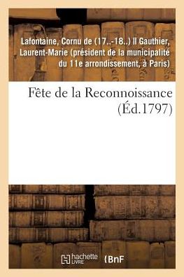 Cover for Cornu de LaFontaine · Fete de la Reconnoissance (Paperback Book) (2018)