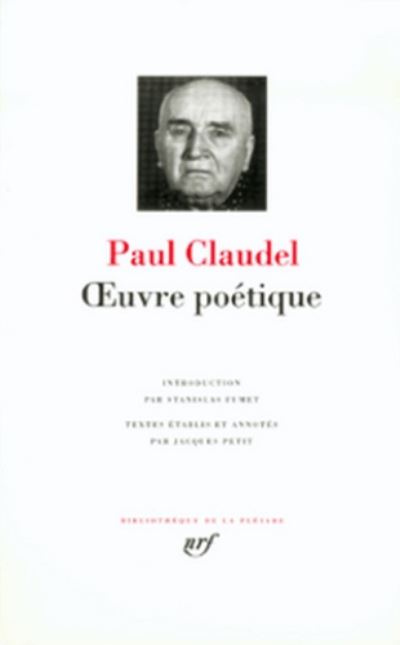 Cover for Paul Claudel · Oeuvre poetique (Hardcover Book) (1957)