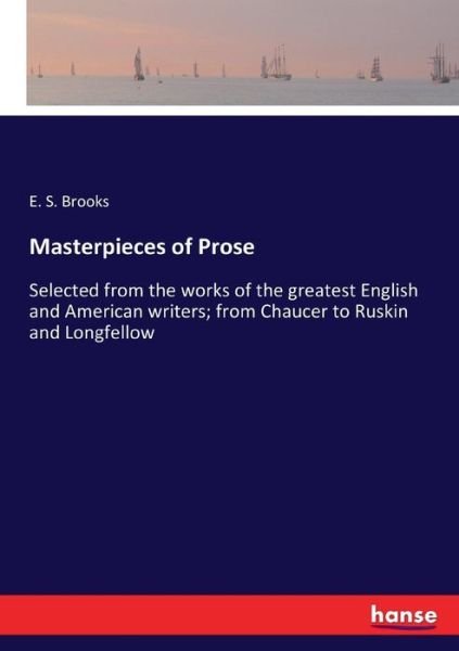 Cover for Brooks · Masterpieces of Prose (Bog) (2017)