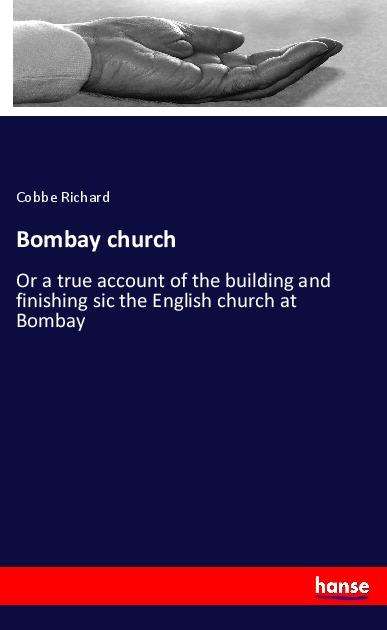 Cover for Richard · Bombay church (Bok)