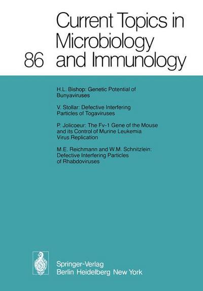 Cover for W. Arber · Current Topics in Microbiology and Immunology - Current Topics in Microbiology and Immunology (Taschenbuch) [Softcover reprint of the original 1st ed. 1979 edition] (2011)