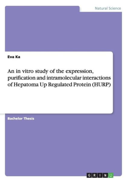 Cover for Ka · An in vitro study of the expression, (Bok)