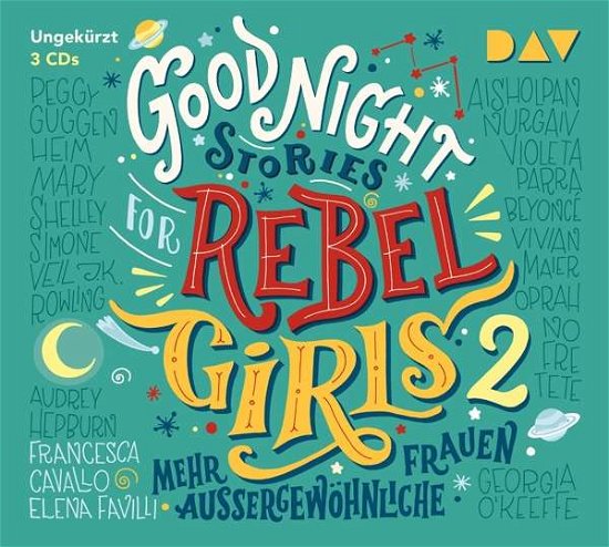 Cover for Favilli, Elena; Cavallo, Franc · Good Night Stories for Rebel G (CD) (2019)