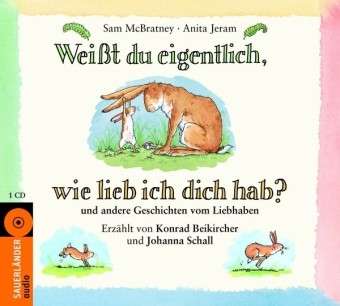 Mcbratney,s:weiÃŸt Du Eigent.wie Lieb,cd - Sam Mcbratney - Musique - FISCHER Kinder- und Jugendbuch Verlag Gm - 9783794185436 - 25 avril 2014