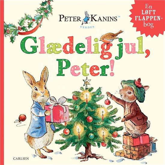 Cover for Beatrix Potter · Glædelig jul, Peter Kanin (Pappbok) [1. utgave] (2022)