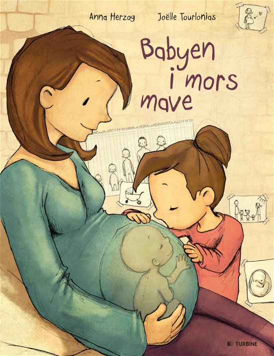 Babyen i mors mave - Anna Herzog - Bøger - Turbine - 9788740617436 - 25. september 2017