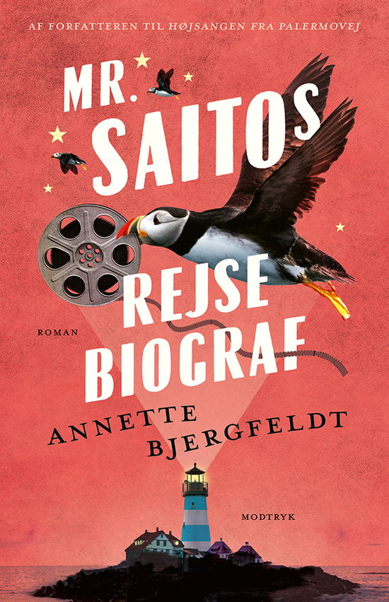 Mr. Saitos Rejsebiograf - Annette Bjergfeldt - Bøker - Modtryk - 9788770078436 - 19. september 2023