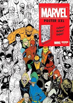 Marvel: Marvel - XXL-poster -  - Livros - Karrusel Forlag - 9788771860436 - 9 de junho de 2022