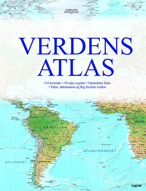 Cover for Verdensatlas (Indbundet Bog) [6. udgave] (2021)