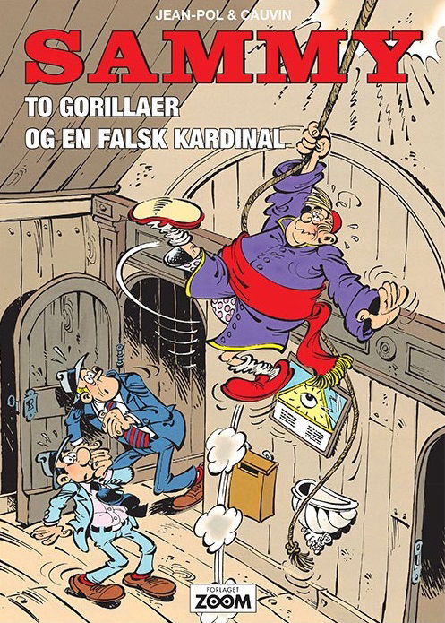 Sammy: to Gorillaer og en Falsk Kardinal - Jean-pol og Raoul Cauvin - Livros - Forlaget Zoom - 9788793244436 - 29 de setembro de 2016