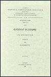 Cover for Gj Reinink · Gannat Bussame, I. Die Adventssonntage. Syr. 212 (Corpus Scriptorum Christianorum Orientalium) (Taschenbuch) (1988)