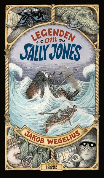 Cover for Jakob Wegelius · Legenden om Sally Jones (ePUB) (2014)