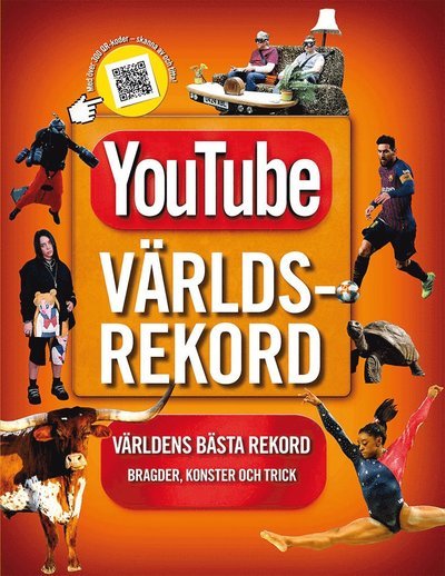 Cover for Adrian Besley · Youtube världsrekord (Innbunden bok) (2020)