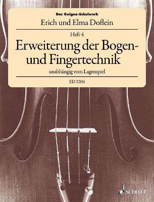 Cover for Doflein · Das Geigen-Schulwerk.04 (Bok)
