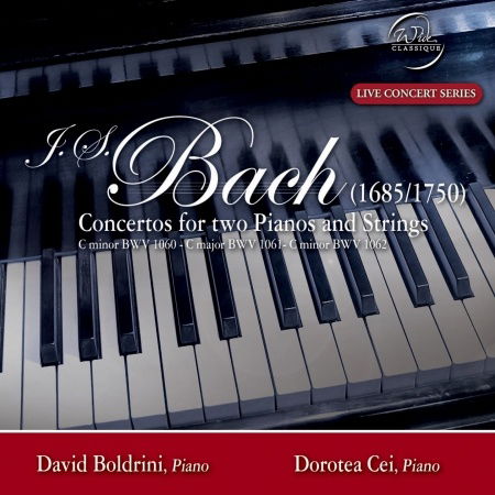 Cover for Boldrini Davide · Boldrini Davide - J.s. Bach Conc. For 2 (CD) (2014)