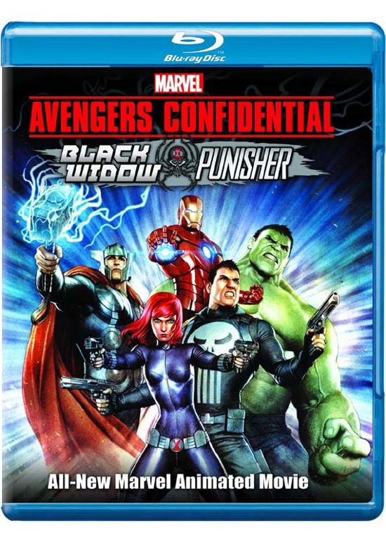 Cover for Avengers Confidential: Black Widow &amp; Punisher (Blu-ray) (2014)