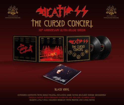 Cover for Death SS · Cursed concert - 30th anniversary ed (LP) (2022)