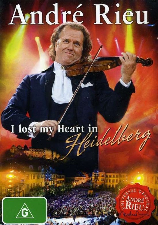 Cover for Andre Rieu · I Lost My Heart In Heidelberg (DVD) (2009)