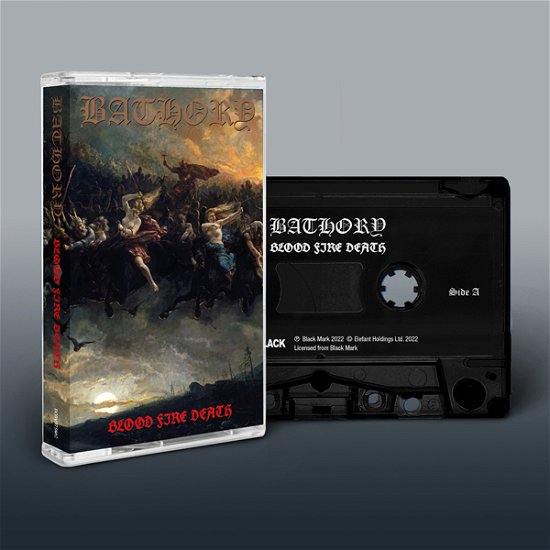 Cover for Bathory · Blood Fire Death (Cassette) (2022)