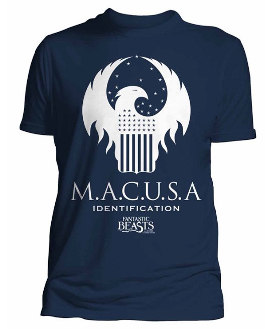 Fantastic Beasts: Macusa (T-Shirt Unisex Tg. 2XL) - Fantastic Beasts - Andet - PHM - 0803343131437 - 26. september 2016