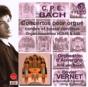 Cover for Olivier Vernet · Concertos Pour Orgue (CD) (2005)