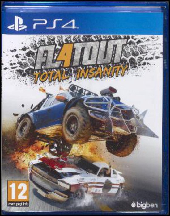 Cover for BigBen · FlatOut 4 - Total Insanity (PS4) (2017)