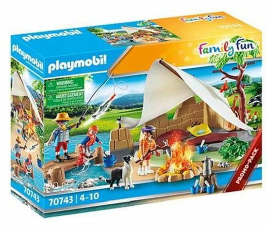 Cover for Playmobil · Familie Op Kampeertocht (70743) (MERCH)