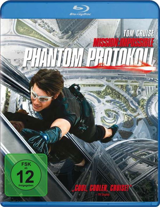 Cover for Simon Pegg,tom Cruise,jeremy Renner · Mission: Impossible 4 - Phantom Protokoll (Blu-ray) (2012)