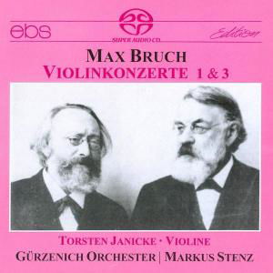 Violinkonzerte 1 & 3 - Janicke / Stenz / Gürzenich Orchester - Musik - EBS - 4013106061437 - 1 mars 2005