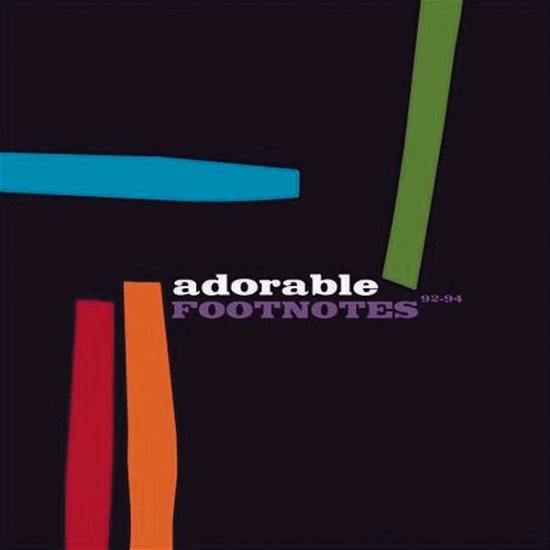 Cover for Adorable · Footnotes-best of (92-94) (CD) [Japan Import edition] (2008)