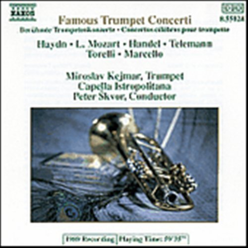 Cover for Kejmar,m. / Skvor,p./+ · Famous Trumpet Concerti (CD) (1991)