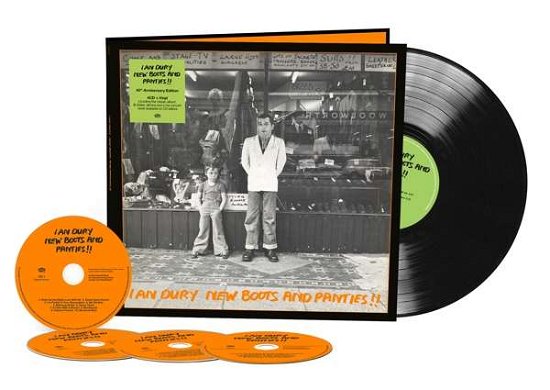 Cover for Ian Dury &amp; the Blockheads · New Boots and Panties - 40th Anniversary Edition (+4cd) (VINYL) [Limited edition] (2019)