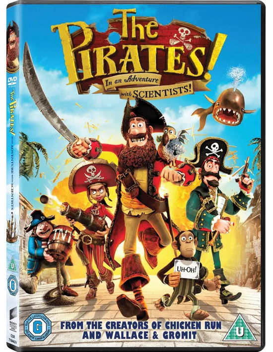 Cover for Pirates! In An Adventure With Scientists · The Pirates In An Adventure With Scientists (DVD) (2013)