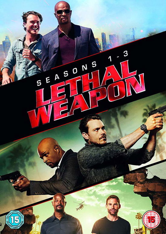 Lethal Weapon Seasons 1 to 3 Complete Collection - Lethal Weapons Csr Dvds - Elokuva - Warner Bros - 5051892224437 - maanantai 11. marraskuuta 2019