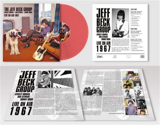 Cover for Beck Jeff (Group) · Live on Air 1967 - Red Vinyl (LP) [180 gram edition] (2018)