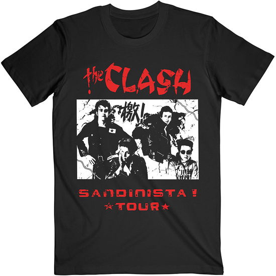 Cover for Clash - The · The Clash Unisex T-Shirt: Sandinista (T-shirt) [size S] [Black - Unisex edition] (2020)