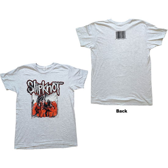 Slipknot Unisex T-Shirt: Self Titled (Back Print) - Slipknot - Merchandise -  - 5056368676437 - 