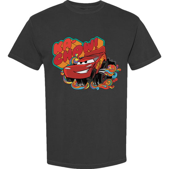 Cover for Disney · Disney Unisex T-Shirt: Cars Ka-Chow (Charcoal Grey) (T-shirt) [size S] (2025)