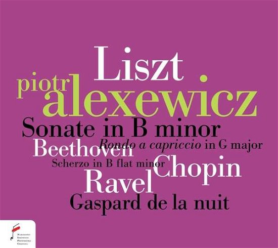Cover for Franz Liszt · Sonate In B Minor / Beethoven: Rondo A Capriccio... (CD) (2019)