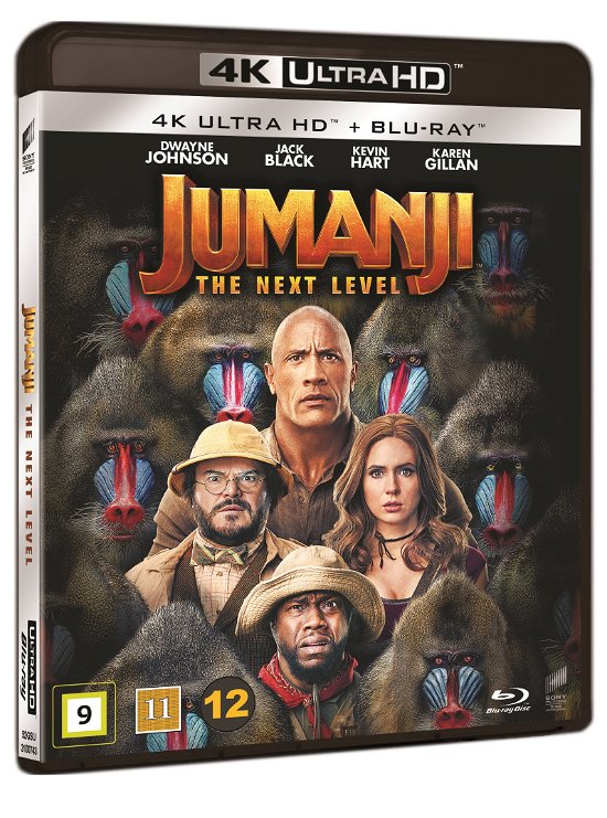 Cover for Jumanji: The Next Level (4K Ultra HD/BD) (2020)