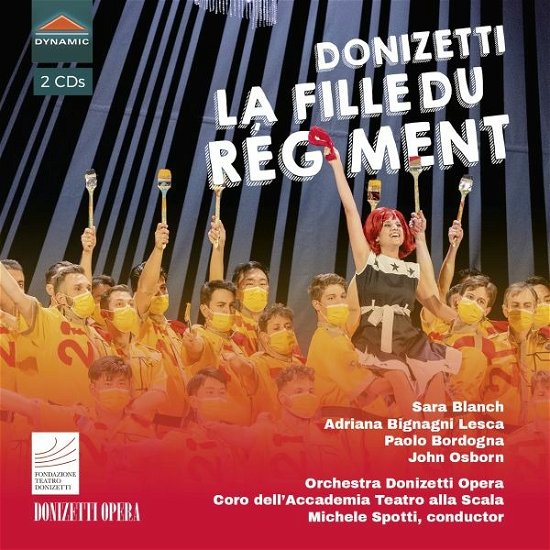 Gaetano Donizetti: La Fille Du Regiment - Orch Donizetti Opera / Spotti - Música - DYNAMIC - 8007144079437 - 17 de junio de 2022